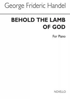 Behold the Lamb of God 