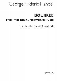 Bourrée from The Royal Fireworks Music 
