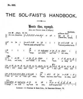 Handel Haste Thee, Nymph Tonic 