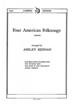 Heenan, A Four American Folksongs Unison/Piano 