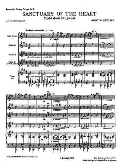 Sanctuary of the Heart - Singing No.2 (Str) 