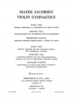 Violin Gymnastics Physical Exercises 