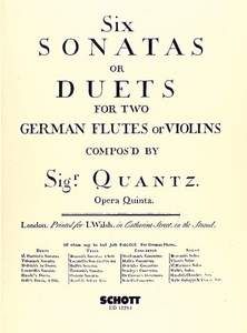 Six Sonatas or Duets Standard