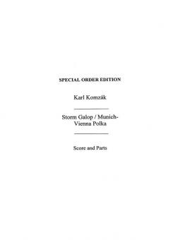 Storm Galopp and Munich-Vienna Polka 