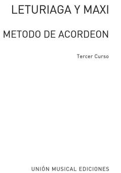Metodo de Acordeon: Tercer Curso 