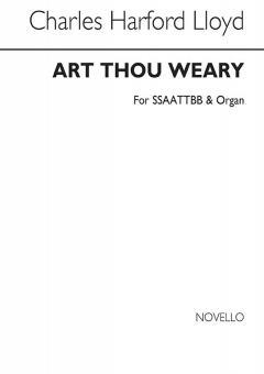 Art Thou Weary? 