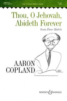 4 Motets No. 2 'thou, O Jehova' 