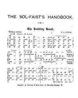 Lutkin The Babbling Brook SATB Tonic 