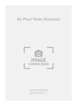 Air pour Viole (Gousse) For Guitar 