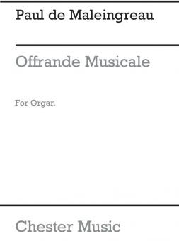 Offrande Musicale En Sol Op. 18 No.2 