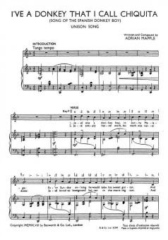 I've A Donkey Called Chiquita 