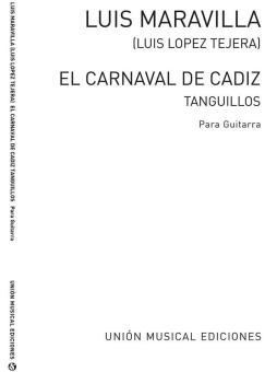 El Carnaval De Cadiz Tanguillos For Guitar 