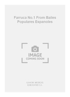 Farruca No.1 From Bailes Populares Espanoles For Guitar 