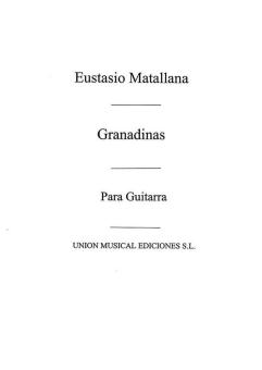 Granadinas No.6 From Bailes Populares Espanoles For Guitar 