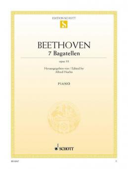 7 Bagatellen op. 33 Standard