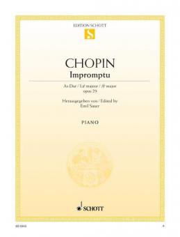 Impromptu As-Dur op. 29 Standard