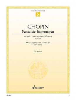 Fantaisie-Impromptu cis-Moll op. 66 (posth.) Standard