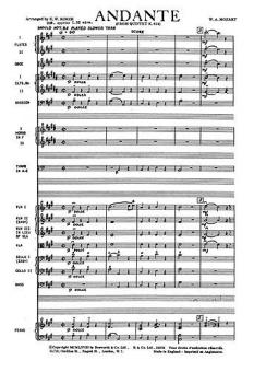 Andante from Quintet K 614 