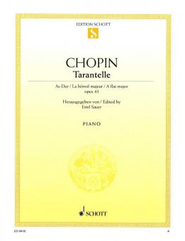 Tarantelle As-Dur op. 43 Standard