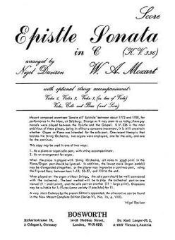 Epistle Sonata 
