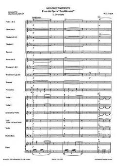 Melodie Moments from Don Giovanni Orchestra (Ma) 