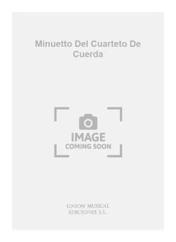 Minuetto Del Cuarteto De Cuerda (Tarrega) For Guitar 