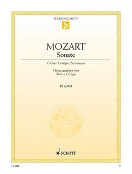 Sonate G-Dur KV 283 Standard