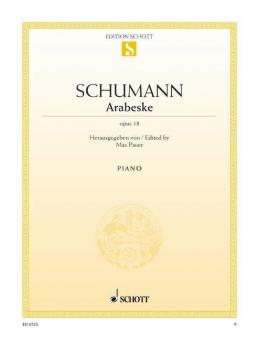 Arabeske, op. 18 Standard