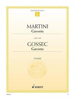 Gavotte D-Dur / Gavotte Standard