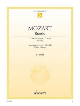 Rondo D-Dur KV 485 Standard
