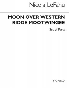 Moon Over Western Ridge Mootwingee 