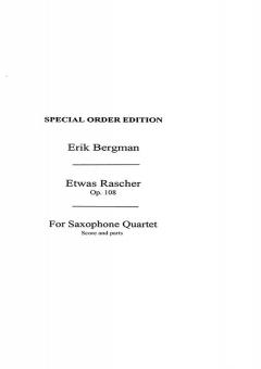 Etwas Rascher Saxophone Quartet 