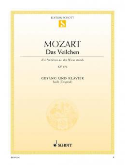 Das Veilchen KV 476 Standard