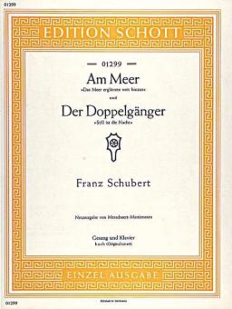 Am Meer / Der Doppelgänger D 957/12, D 957/13 Standard