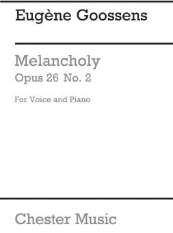 Melancholy (No.2 from 'Three Songs Op. 26') 