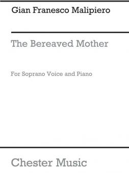 The Bereaved Mother (from 'Sette Canzoni') 