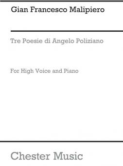 Tre Poesie Di Angelo Poliziano 