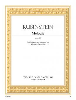 Melodie in F op. 3/1 Standard