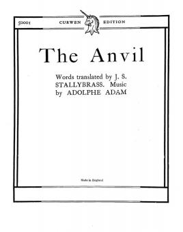 Adam The Anvil TTBB Tonic Solfa 