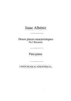 Barcarolle from Piezas Caracteristicas op. 92 