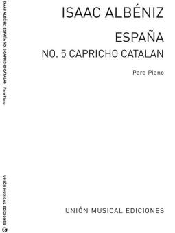 Capricho Catalan from Espana op. 165 