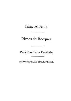 Cinco Rimas de Becquer for Voice and Piano 