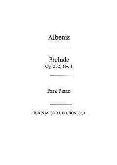 Prelude No. 1 from Cantos de Espana op. 232 