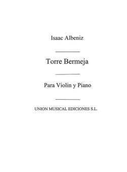 Torre Bermeja For Violin And Piano 