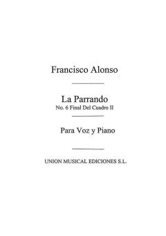 La Parranda No.6 Canto A Murcia for Voice and Piano 