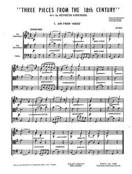 Three Pieces from the 18th Century 