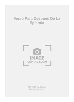 Verso para Despues de La Epistola 