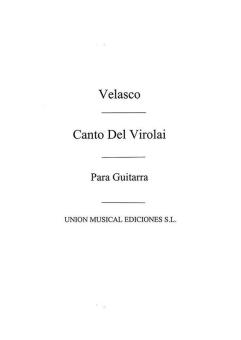 Canto Del Virolai En Honor de La Virgen de Montserrat For Guitar 