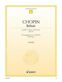 Ballade g-Moll op. 23 Standard