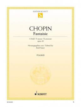 Fantasie f-Moll op. 49 Standard